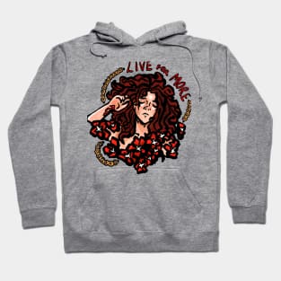 Live for More - Eo Red Rising Hoodie